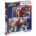 🕷️💥 Puzzle Spiderman Marvel – 2 × 60 pièces