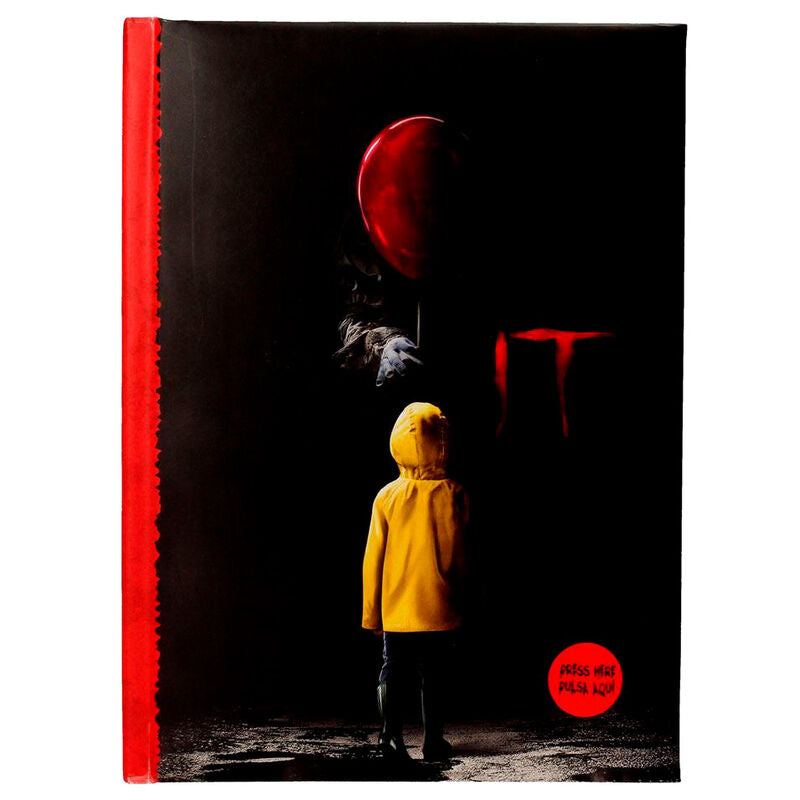 🎈📓 Carnet A5 Balloon IT avec lumière