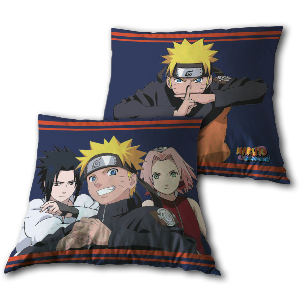 🍥🌀 Coussin Naruto Shippuden – 35 × 35 cm