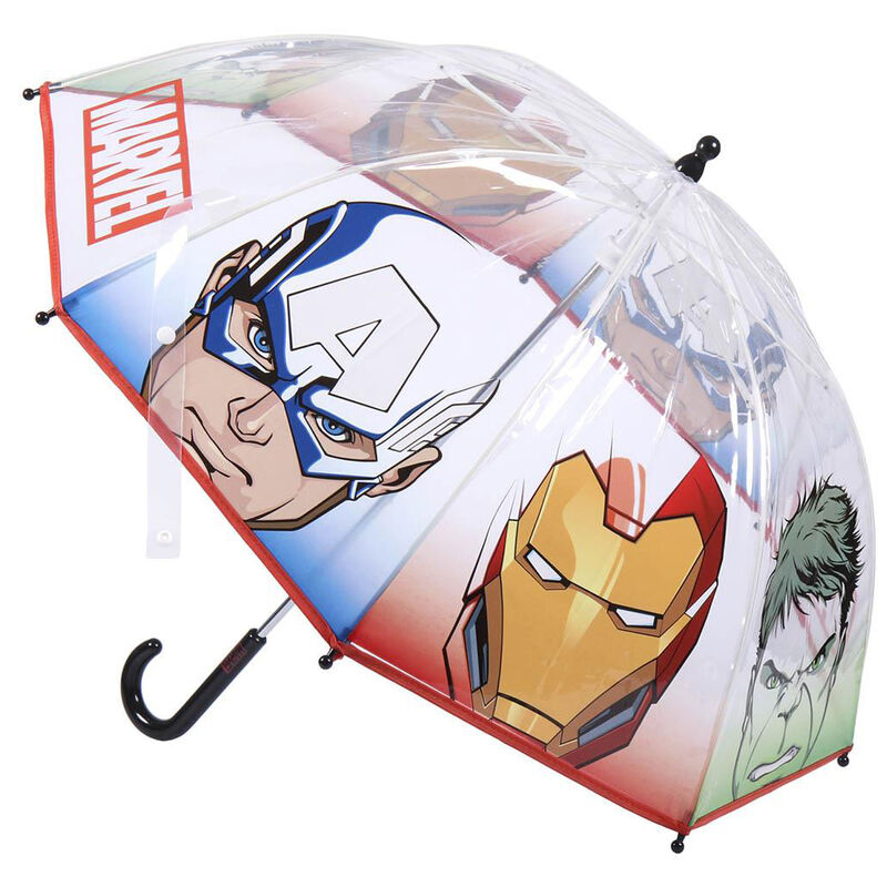 ☔🦸 Parapluie manuel Avengers Marvel Bubble – 45 cm