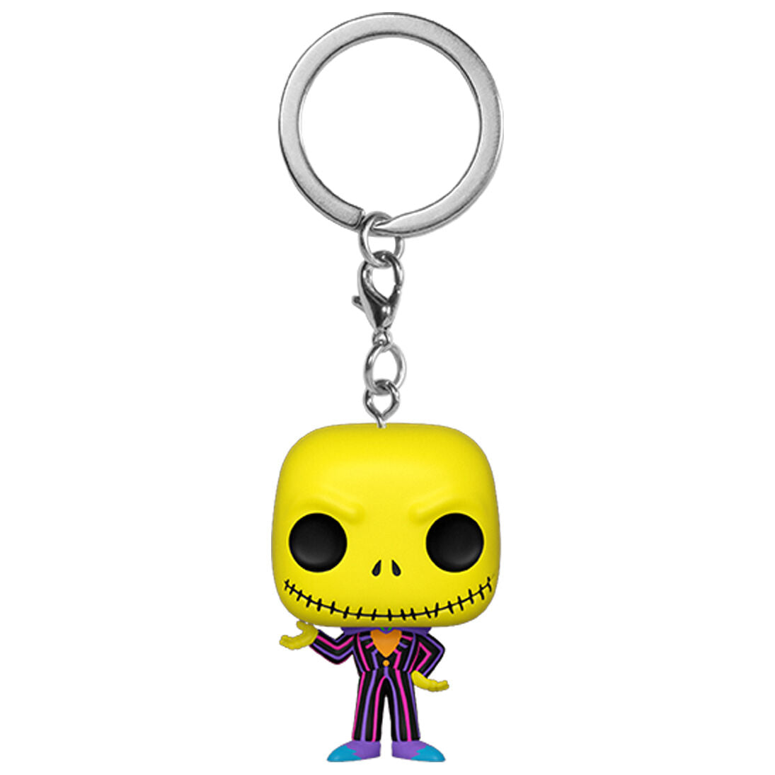 🔑 Porte-clés Pocket POP Jack Skellington – Nightmare Before Christmas 🎃