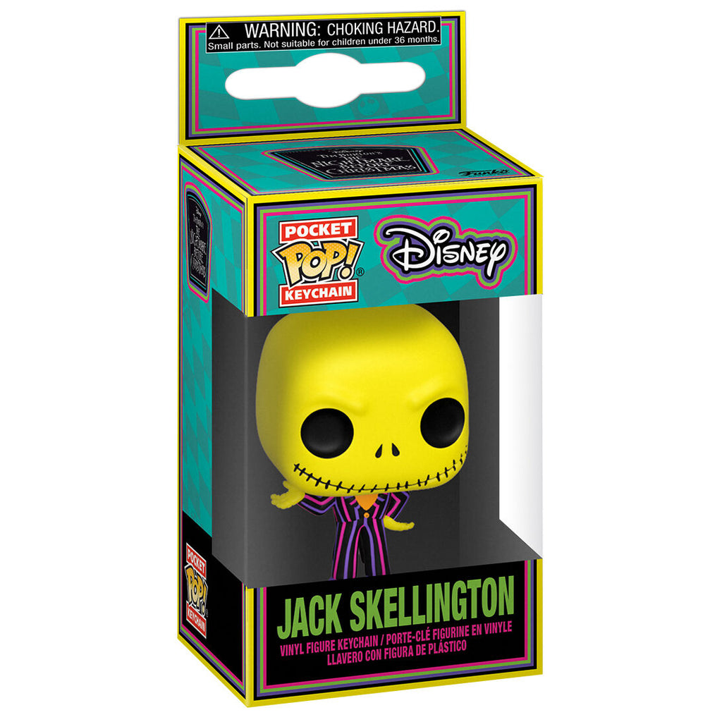 🔑 Porte-clés Pocket POP Jack Skellington – Nightmare Before Christmas 🎃