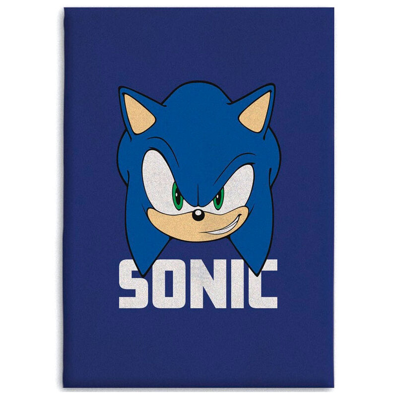 🛏️💨 Couverture polaire Sonic le Hérisson – 100 × 140 cm