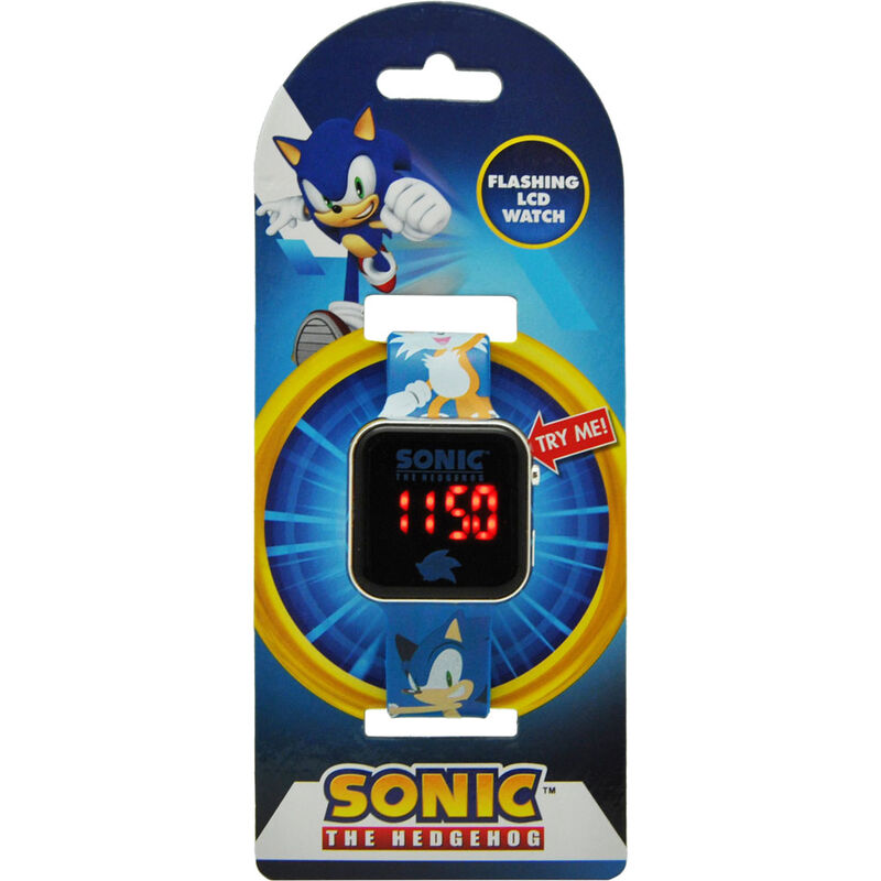 ⌚💨 Montre LED – Sonic le Hérisson