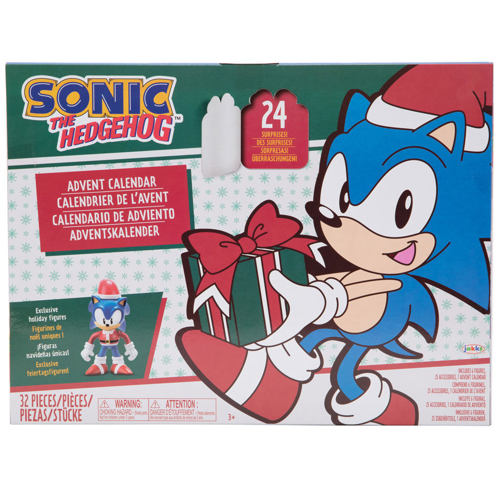 💙 Calendrier de l’Avent Sonic The Hedgehog – 24 Surprises Supersoniques 🎁