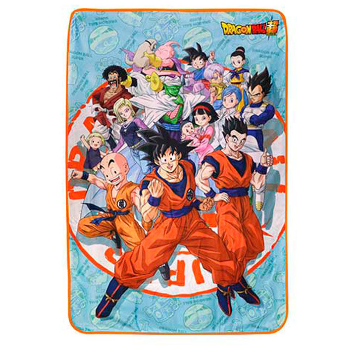 🛏️⚡ Couverture Dragon Ball / Dragon Ball Super – 100 x 150 cm