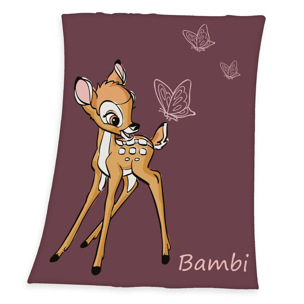🛏️🦌 Couverture Disney Bambi – 100 x 75 cm
