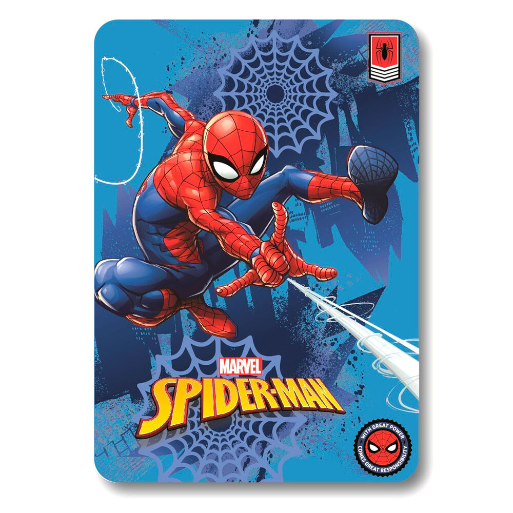🛏️🕷️ Couverture polaire Marvel Spider‑Man – 100 × 140 cm