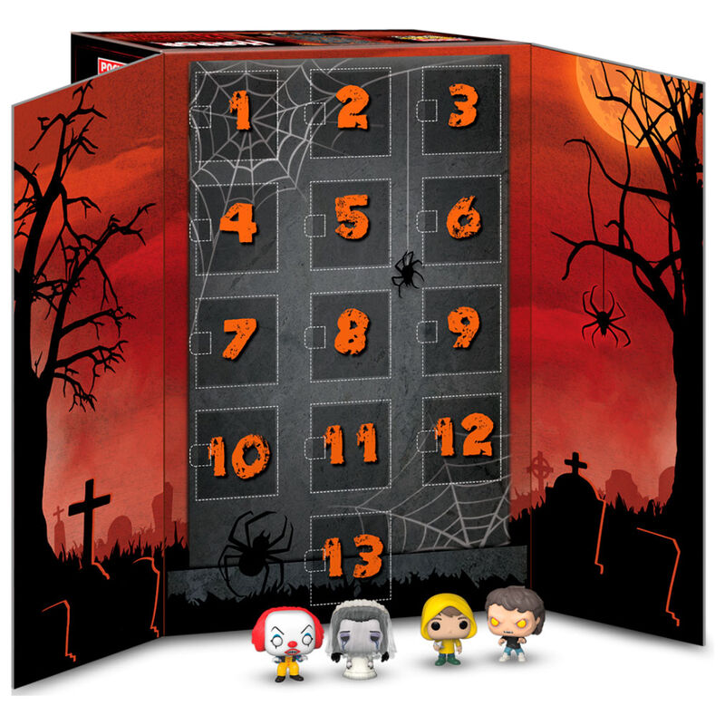 🕷️ Calendrier de l’Avent Spooky Countdown – 13 Jours de Frissons Pop! 💀