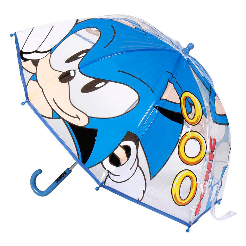 ☔🌀 Parapluie manuel Sonic The Hedgehog Bubble – 45 cm