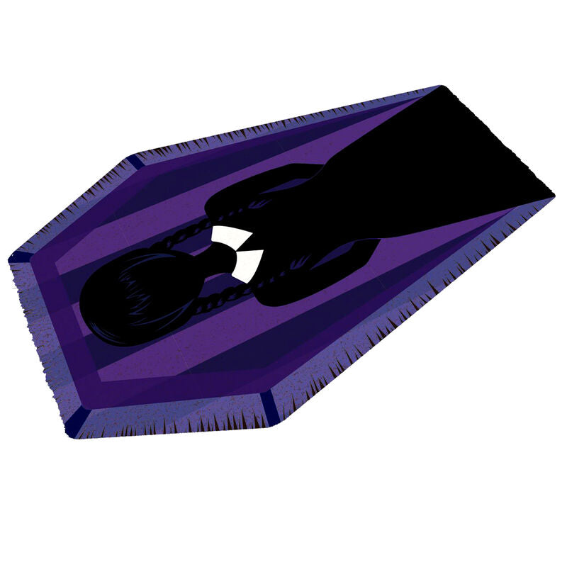 🕷️🌑 Paillasson “Mercredi – Côté Obscur” – 60 × 40 cm