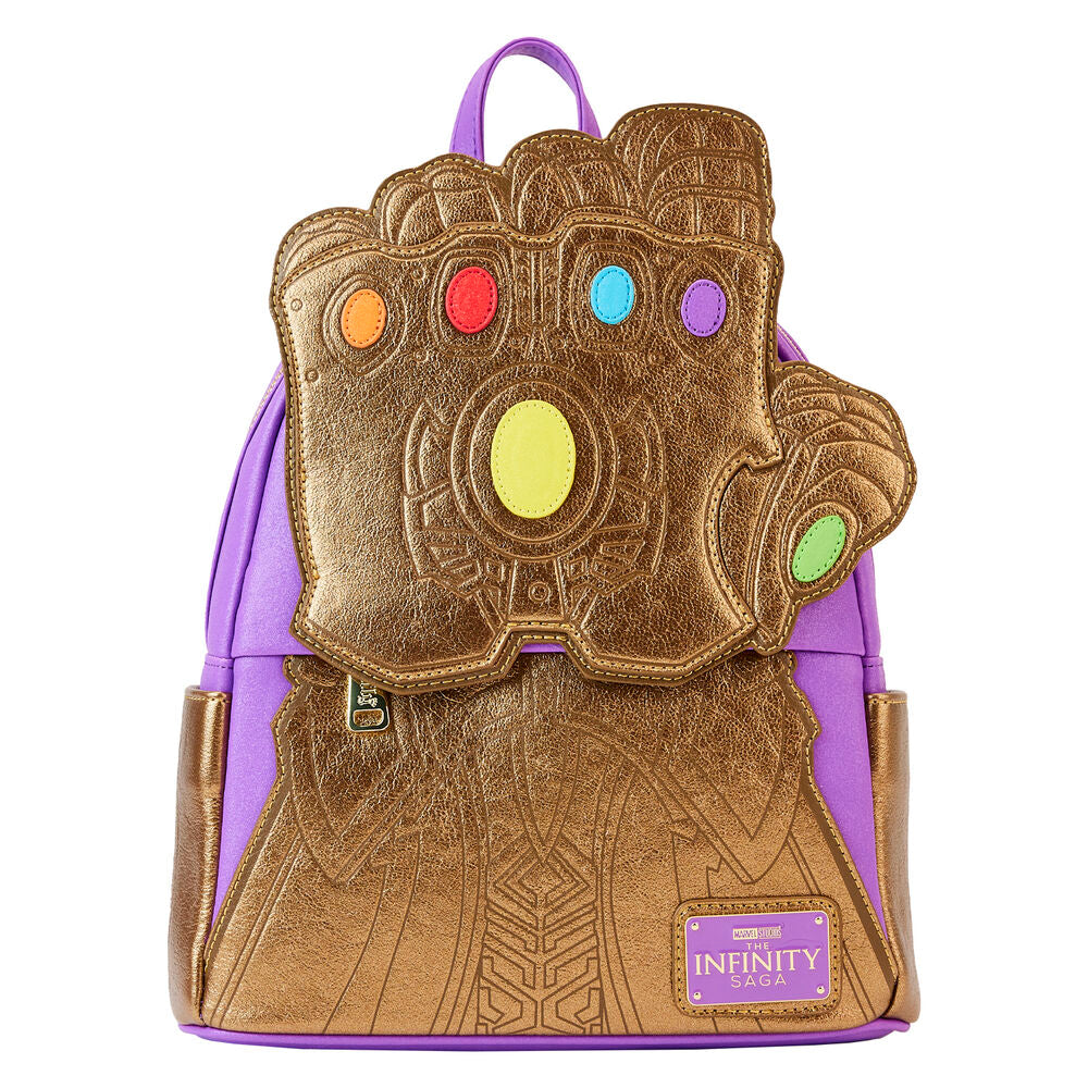 💎⚡ Sac à dos Marvel Thanos Gauntlet – Loungefly (26 cm)