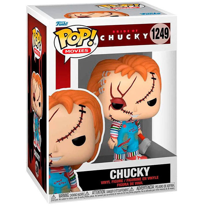💀🔪 Figurine Funko POP Chucky – 9 cm