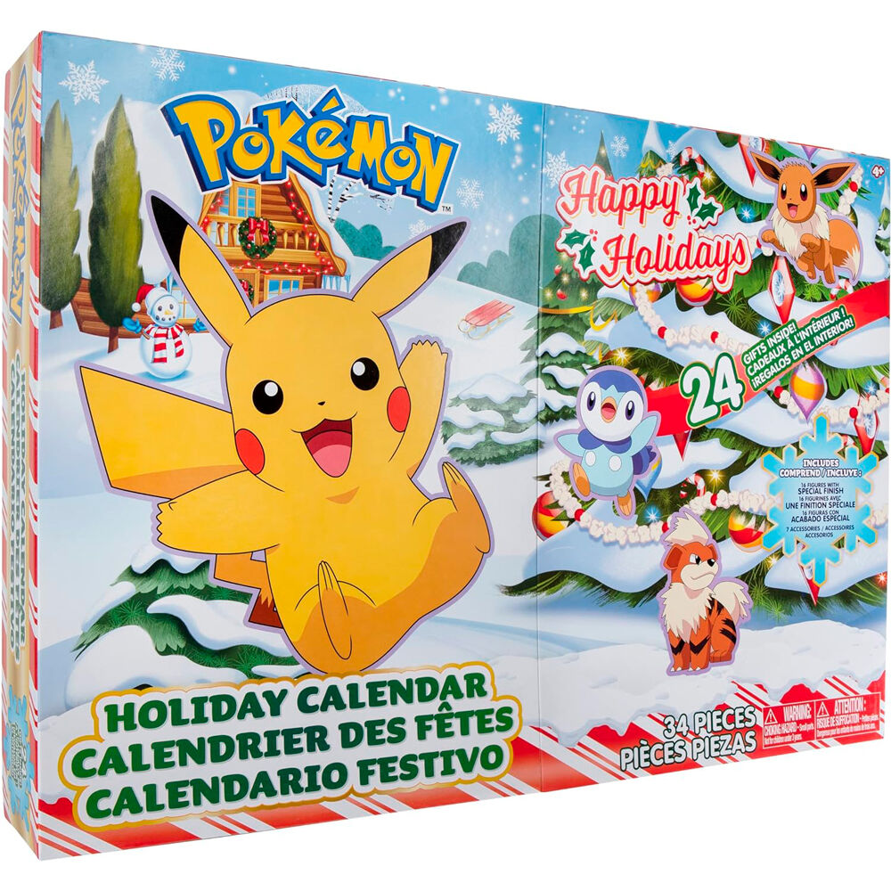 ⚡ Calendrier de l’Avent Pokémon – 24 Jours de Surprises Électrisantes 💝