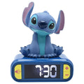🐾⏰ Réveil numérique 3D – Stitch Disney – avec lumière et son