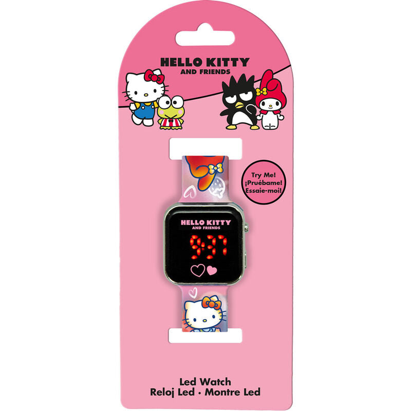 ⌚🌸 Montre LED – Hello Kitty