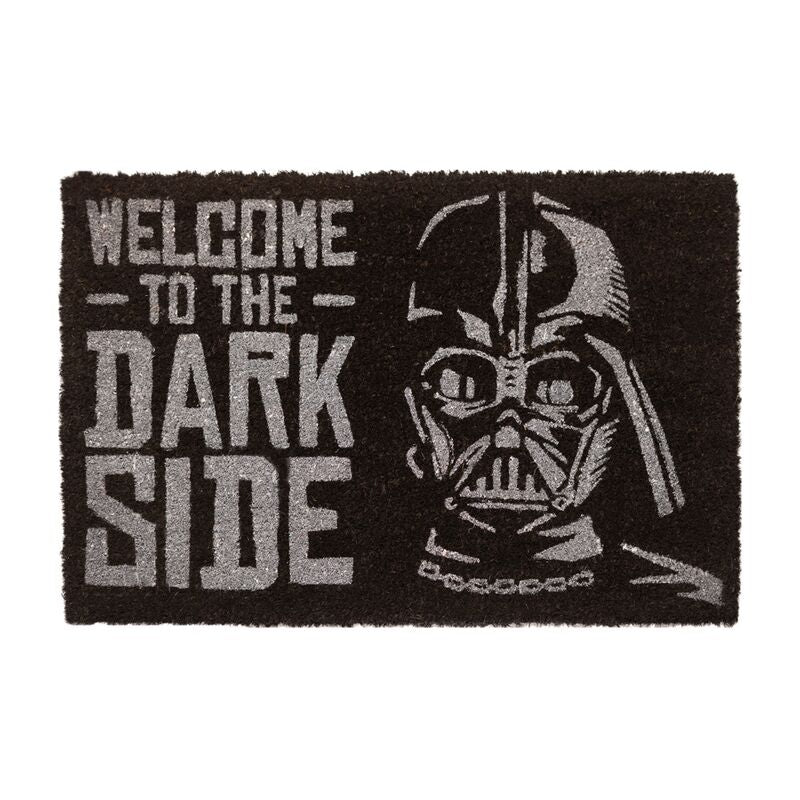 🌌🖤 Paillasson Star Wars – “Bienvenue du côté obscur” – 40 × 60 cm