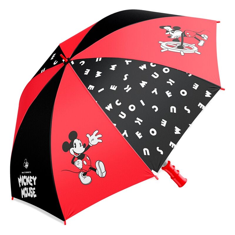 ☔🐭 Parapluie pliant automatique Disney Mickey Mouse