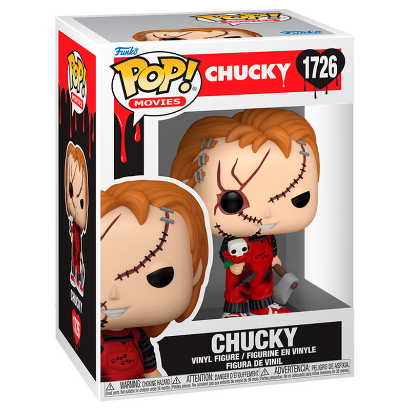 💀❤️ Figurine Funko POP Chucky Valentine – 9 cm