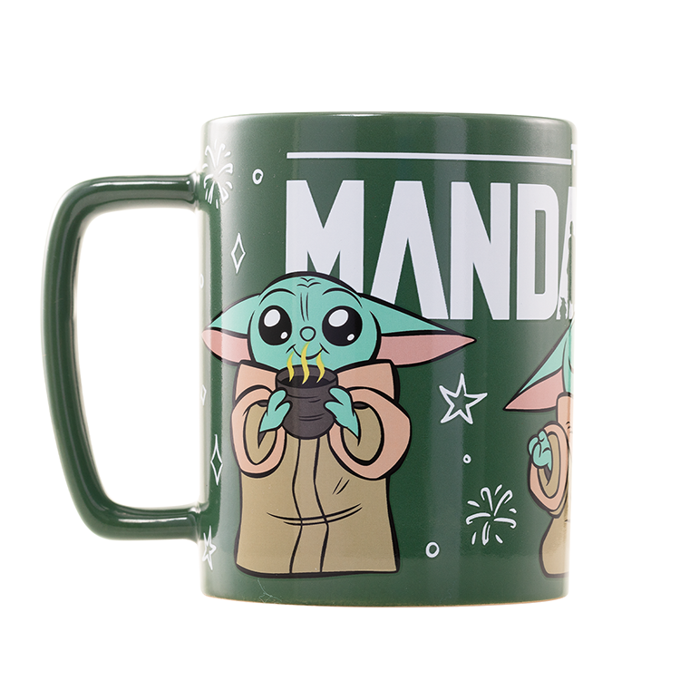 🌌👶☕ Mug à housse en peluche Grogu – Mandalorian Star Wars – 440 ml