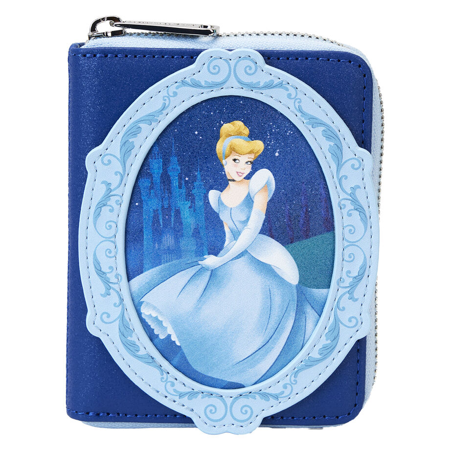 💙 Loungefly Disney – Portefeuille Cendrillon 75e Anniversaire