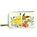 🌸⚡🦊 Porte‑cartes Pokémon Pikachu & Évoli Floral – Loungefly