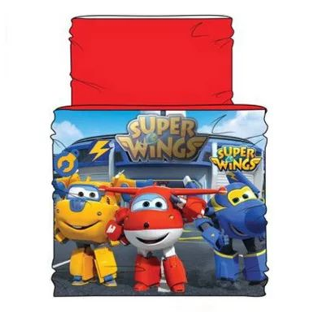 🛩️ Snood Enfant Super Wings – Red