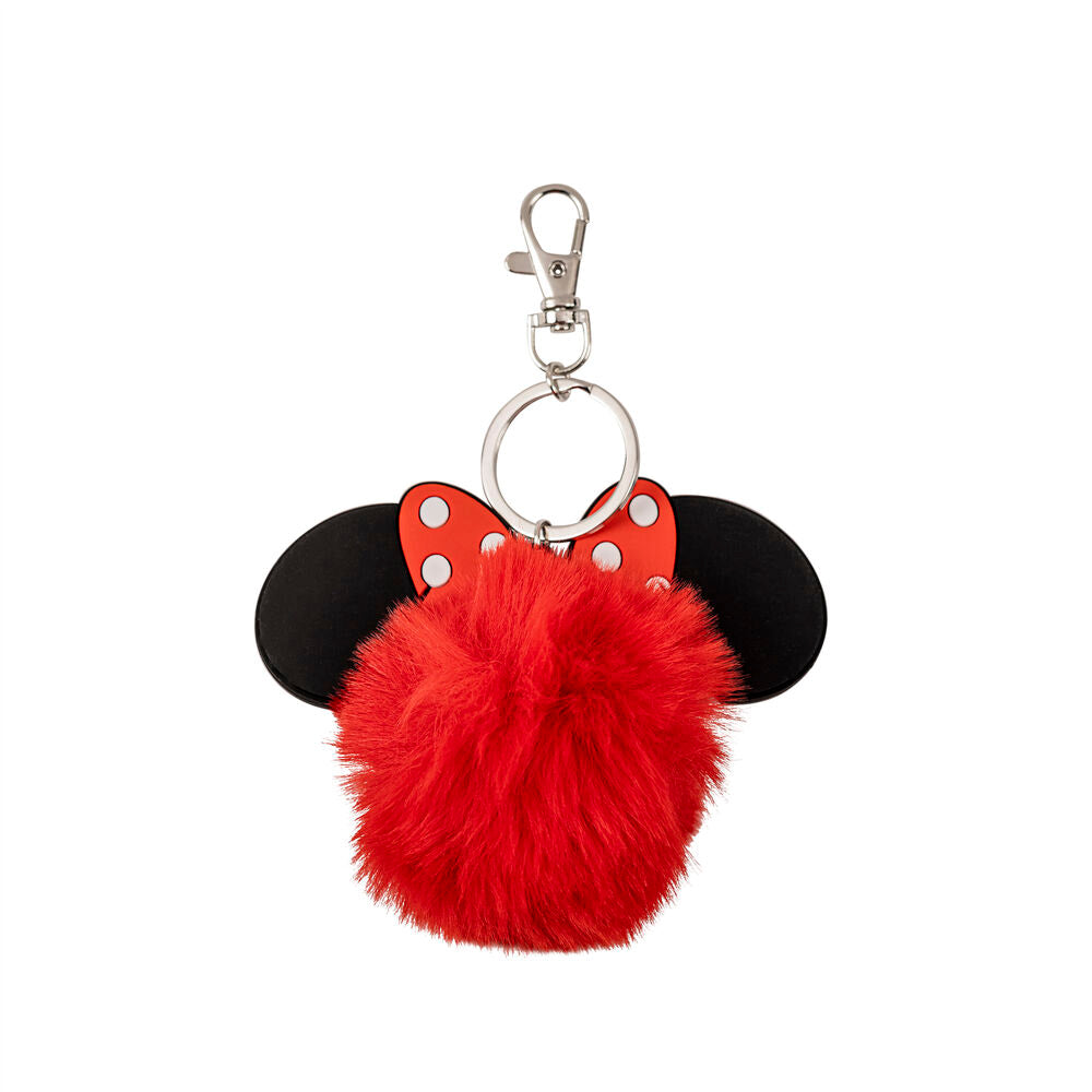 🎀🔑 Porte-clés pompon Minnie Mouse – Disney