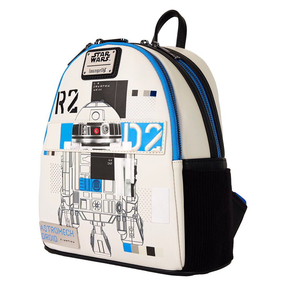 🌟 Loungefly Star Wars – Sac à Dos R2-D2 26 cm