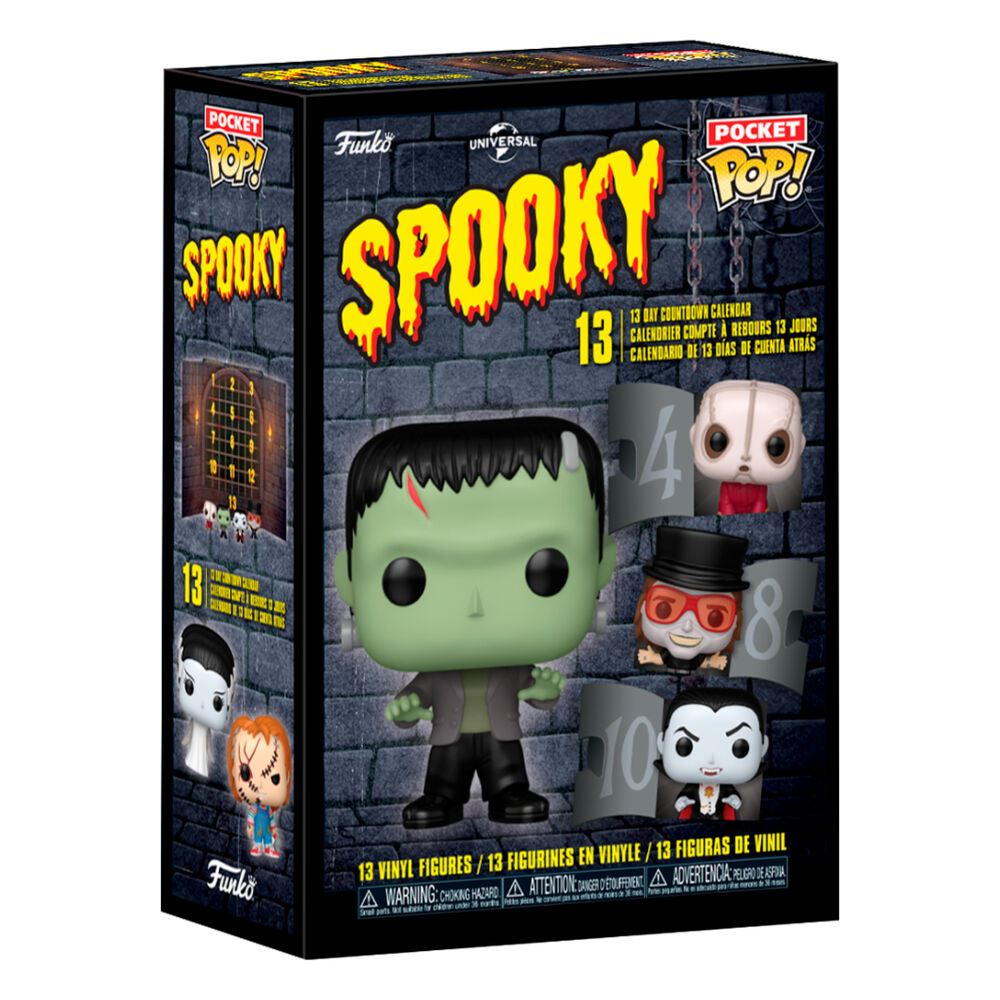 🕷️ Calendrier de l’Avent Spooky Countdown – 13 Jours de Frissons Pop! 💀
