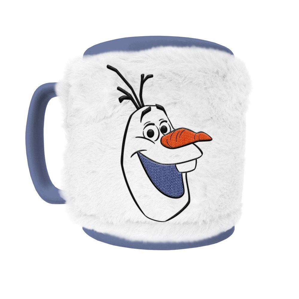 ❄️☕ Housse de tasse en peluche Olaf – Disney – 440 ml