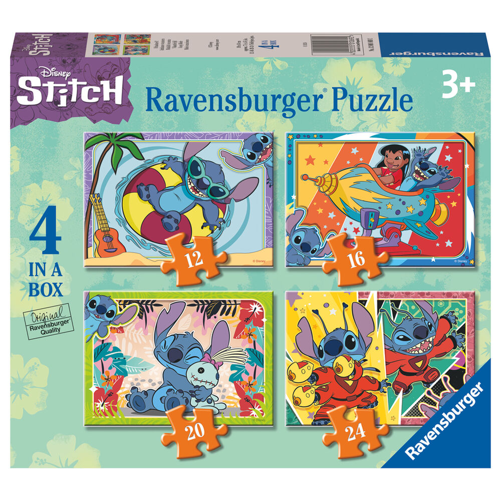 🧩💙 Puzzle Stitch Disney – 12 / 16 / 20 / 24 pièces