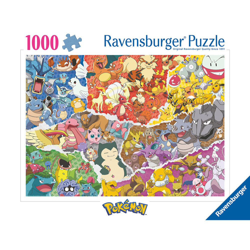 ⚡🧩 Puzzle Pokémon – 1000 pièces