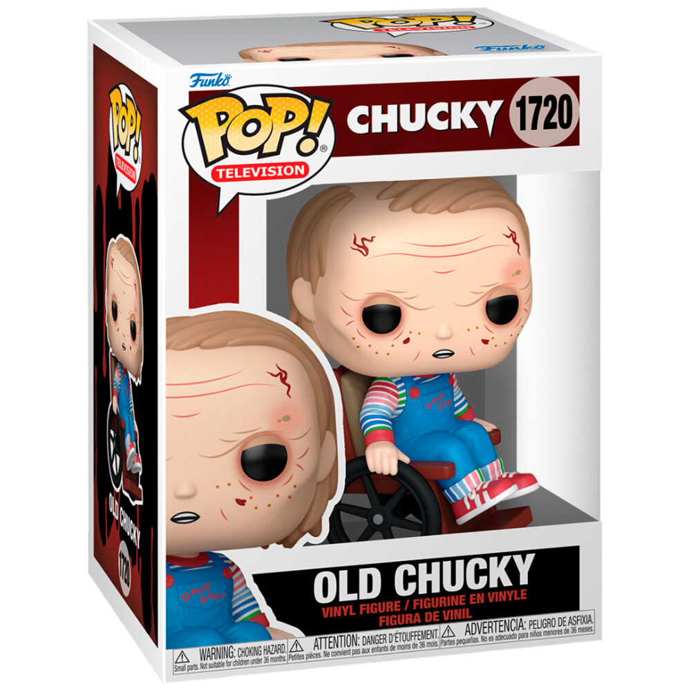 💀🧸 Figurine Funko POP Old Chucky – Poupée maléfique – 9 cm
