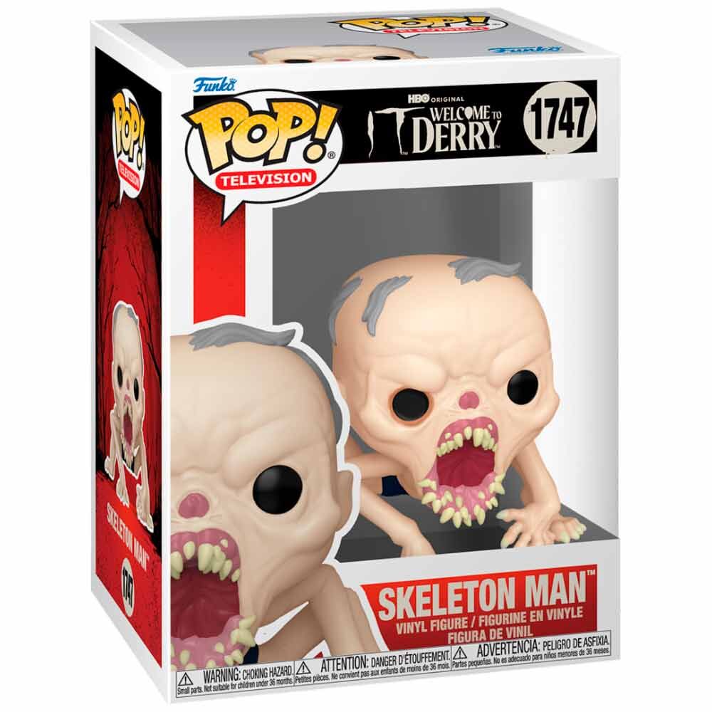🎃💀 Figurine POP! IT – Bienvenue à Derry : Homme squelette