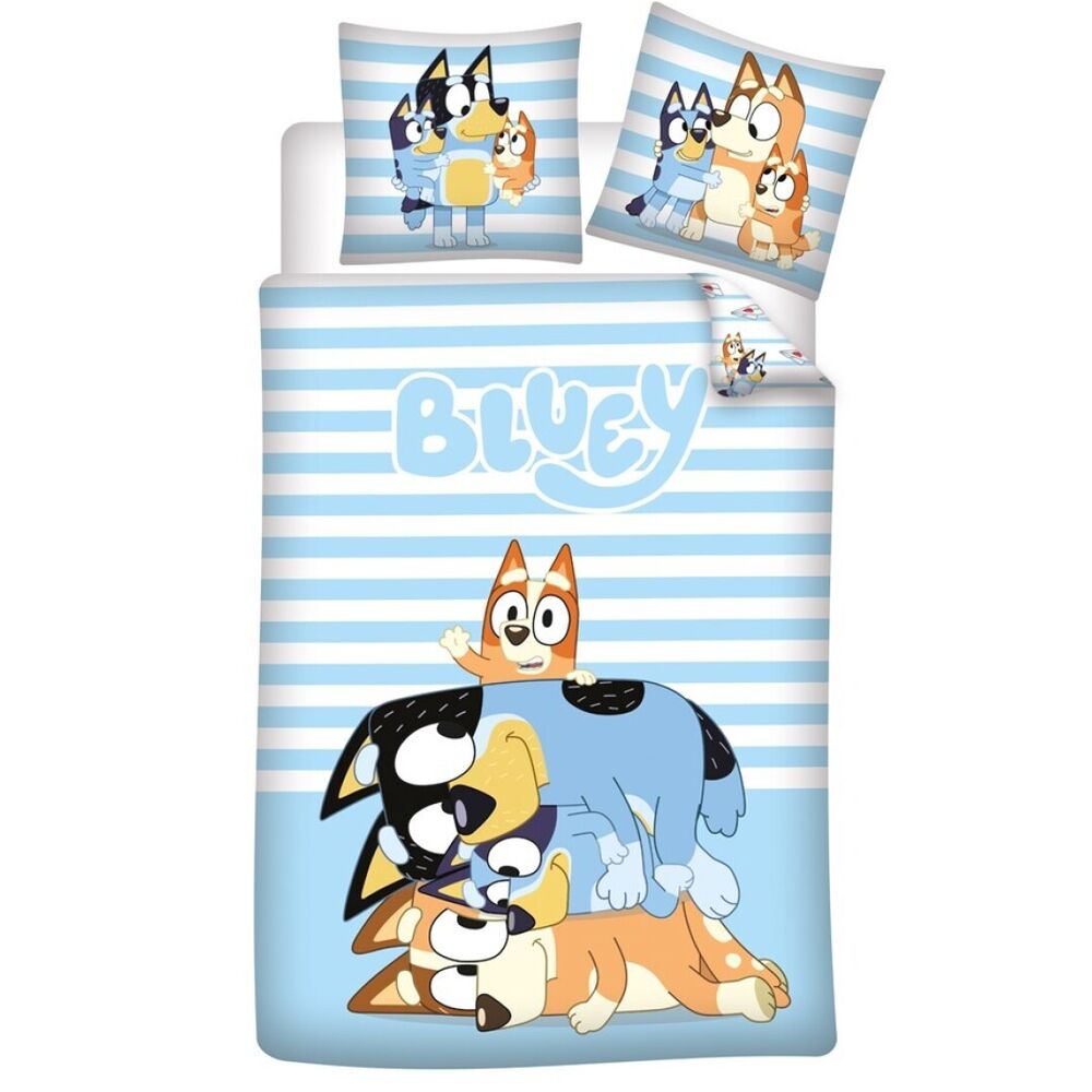 🛏️💙 Pré‑commande – Housse de couette Bluey Disney – 140 × 200 cm