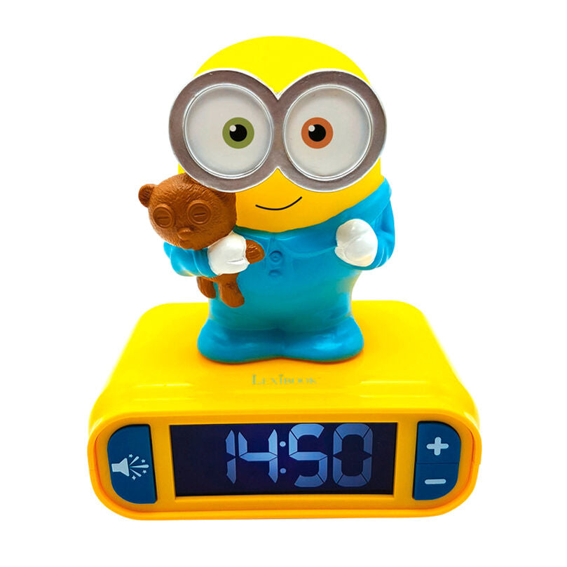 ⏰🍌 Réveil veilleuse 3D – Minions