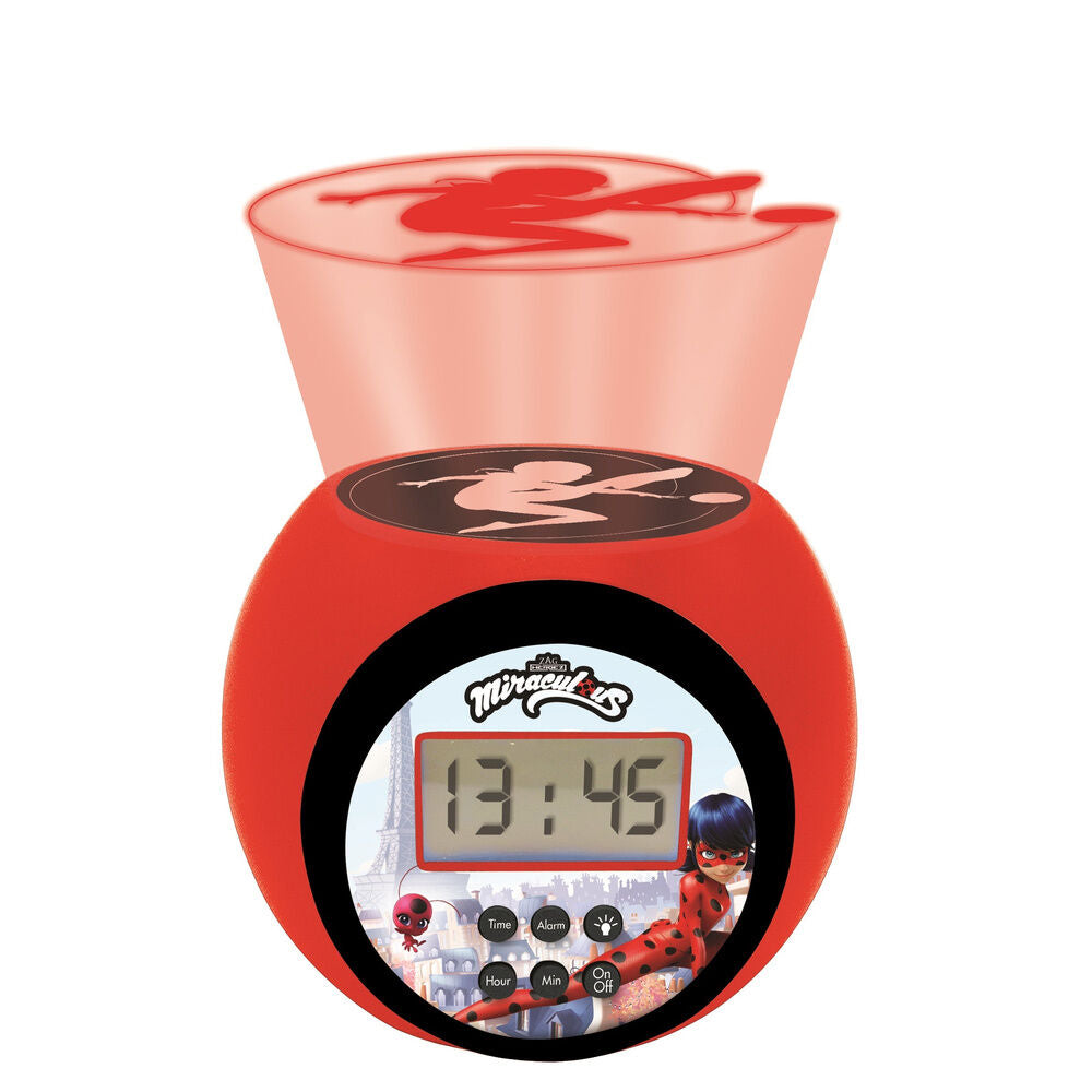 ⏰🐞 Réveil projecteur – Miraculous Ladybug