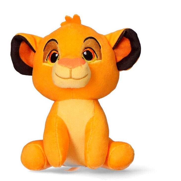 🦁🔑 Porte-clés en peluche Le Roi Lion – Disney – 9 x 12,5 x 6 cm