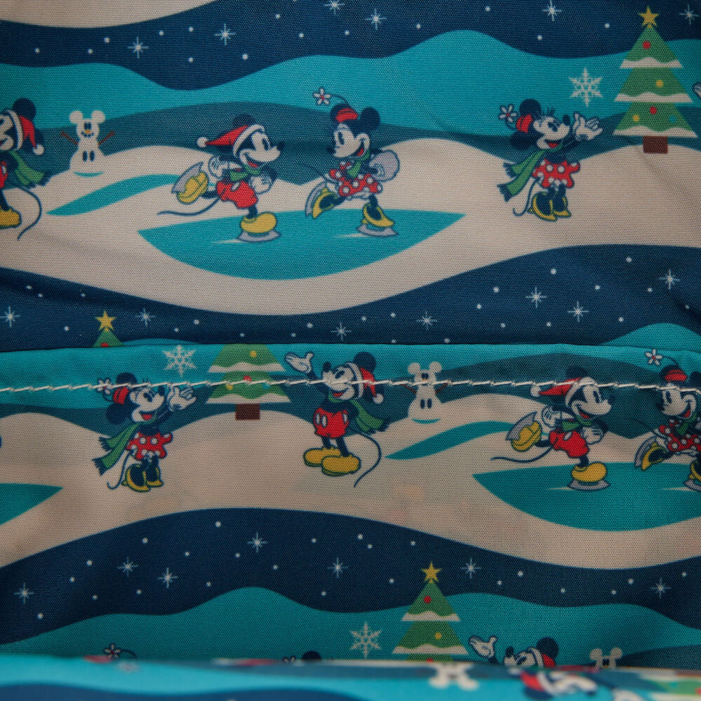 🎅 Loungefly Disney Mickey – Sac à dos Holiday 🎁