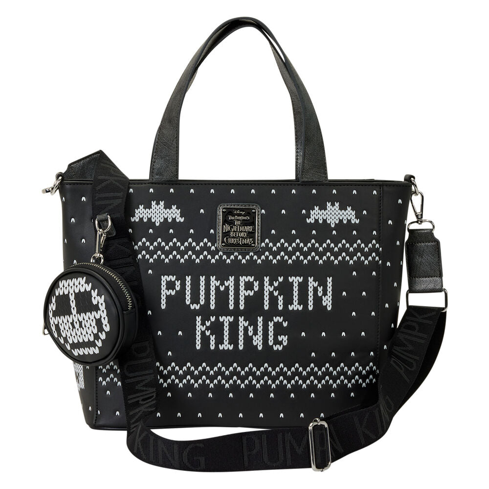 💀 Loungefly Disney Jack Skellington – Sac + Porte-Monnaie Nightmare Before Christmas 🕸️