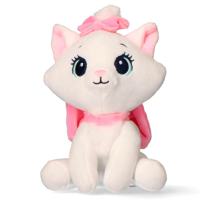 🐱🎀🔑 Porte-clés en peluche Marie – Disney – Les Aristochats – 12 x 12,5 x 6 cm