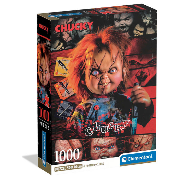 🧩💀 Puzzle Chucky – 1000 pièces – Précommande
