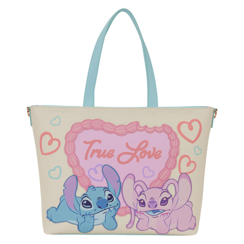 💖 Sac Loungefly Disney – Angel & Stitch True Love