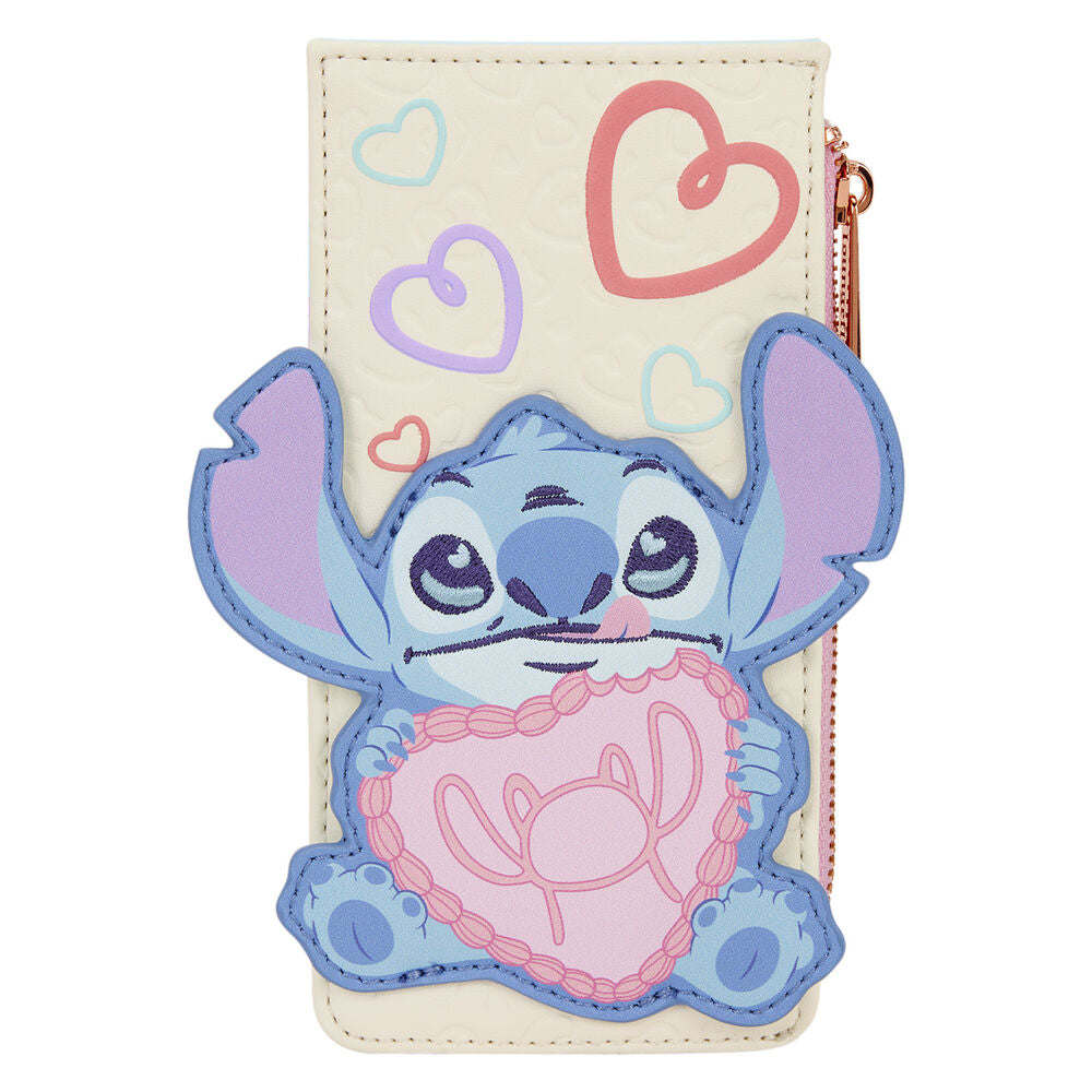 💕 Porte-cartes Disney Loungefly – Be Mine Stitch