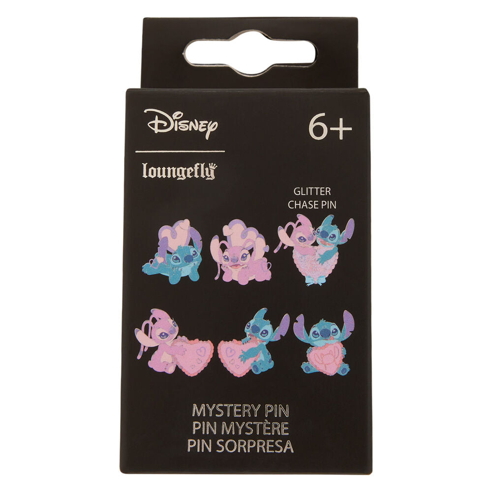 ✨ Boîte Mystère Blind Émail – Angel & Stitch Disney | Loungefly