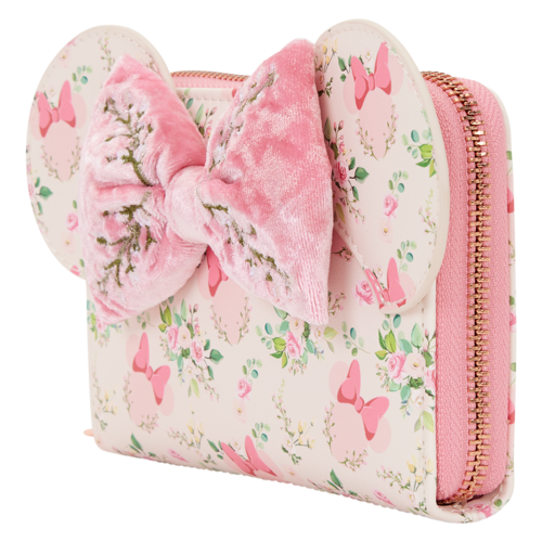 Portefeuille Floral Minnie – Élégance Enchantée par Loungefly