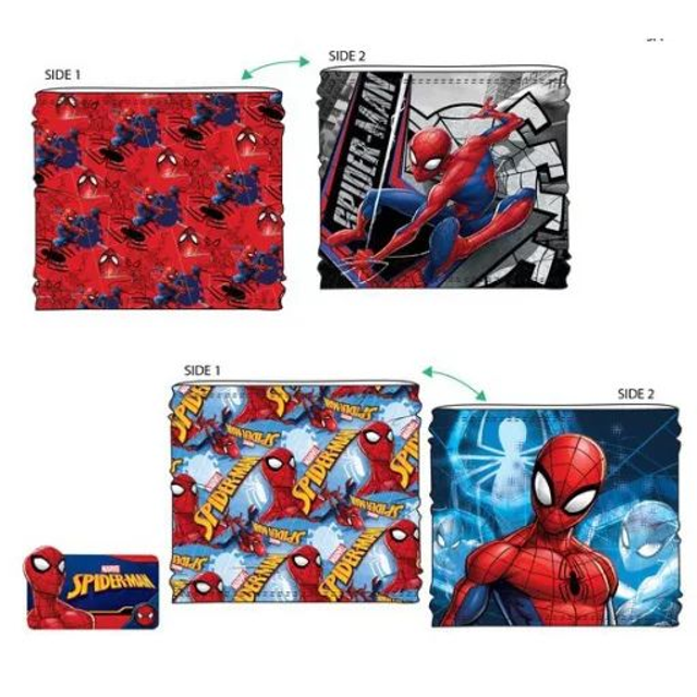 🕷️ Écharpe et Tour de Cou Spiderman Force pour Enfant – Lot de 2