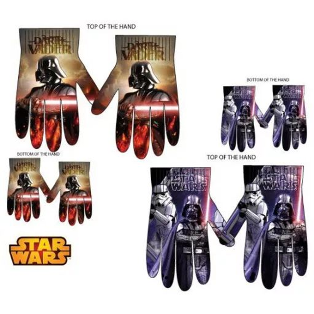 🌌 Gants pour enfants Star Wars Dark Vador – Lot de 2
