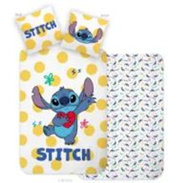 🌺⭐ Parure de lit enfant Disney Lilo et Stitch – The Star Dog Dots 🛏️💙